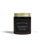Custom Text Scented Candles, Coconut Apricot Wax (4oz, 9oz) - Personalized Candle - Non-toxic Candle - Candle Gift