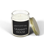 Custom Text Scented Candles, Coconut Apricot Wax (4oz, 9oz) - Personalized Candle - Non-toxic Candle - Candle Gift