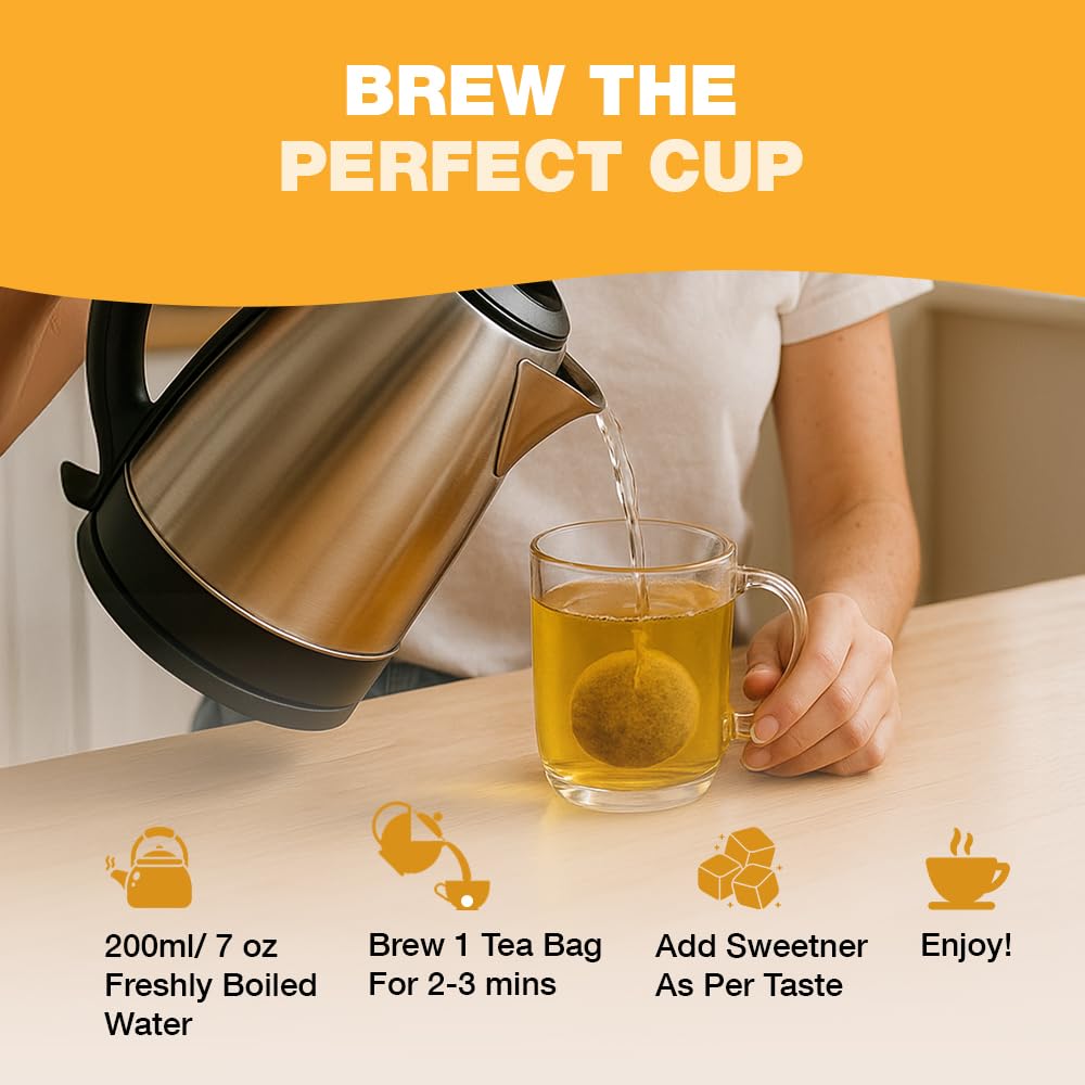 HANDPICK, Organic Hibiscus Tea Bags (100 Tea Bags) | Caffeine-Free, 100% Natural Pure Indian Hibiscus Flowers | Ayurvedic Benefits in every sip