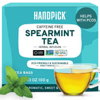 HANDPICK, Organic Hibiscus Tea Bags (100 Tea Bags) | Caffeine-Free, 100% Natural Pure Indian Hibiscus Flowers | Ayurvedic Benefits in every sip