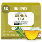HANDPICK, Organic Hibiscus Tea Bags (100 Tea Bags) | Caffeine-Free, 100% Natural Pure Indian Hibiscus Flowers | Ayurvedic Benefits in every sip