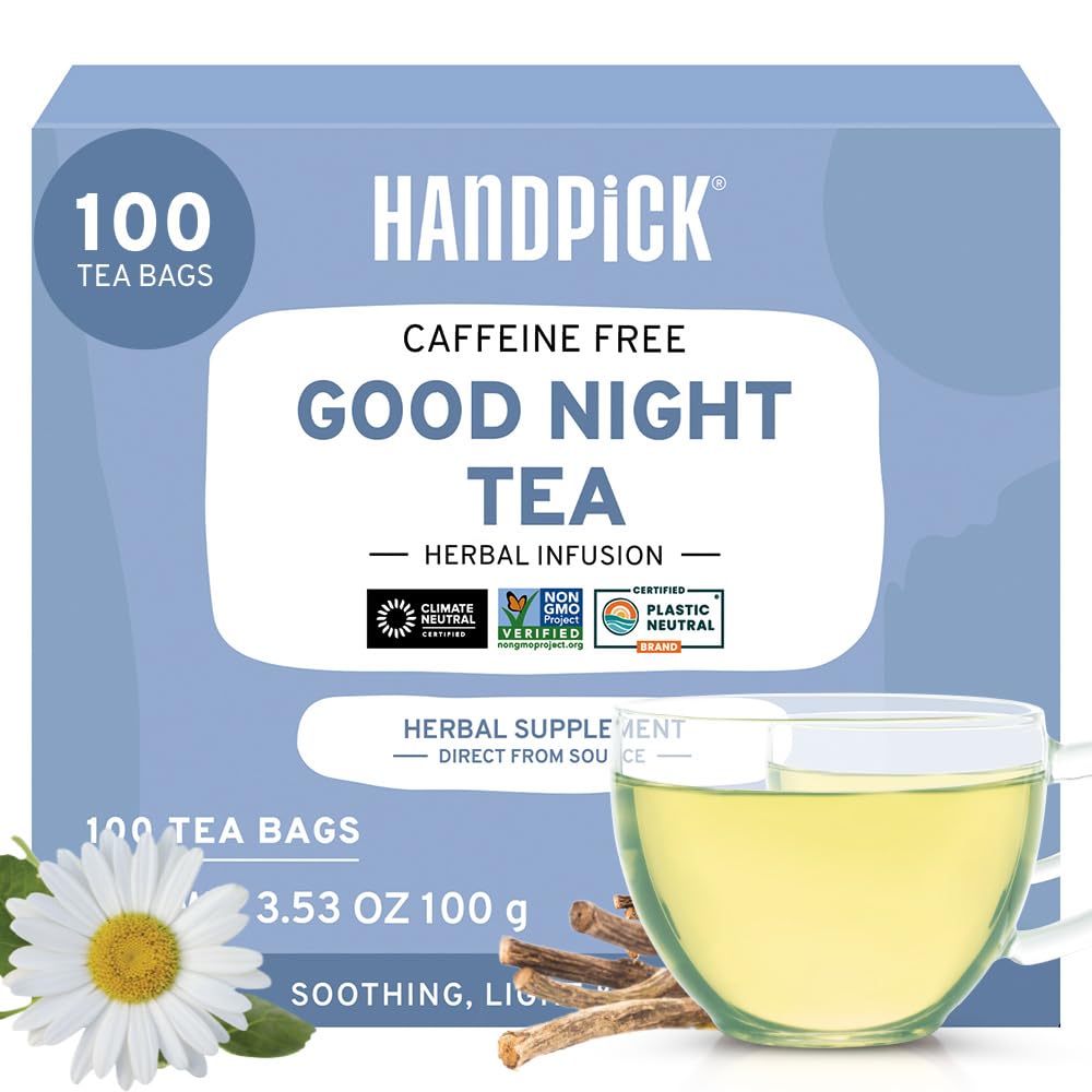 HANDPICK, Organic Hibiscus Tea Bags (100 Tea Bags) | Caffeine-Free, 100% Natural Pure Indian Hibiscus Flowers | Ayurvedic Benefits in every sip