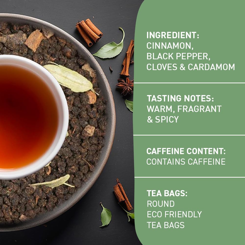 HANDPICK, Organic Hibiscus Tea Bags (100 Tea Bags) | Caffeine-Free, 100% Natural Pure Indian Hibiscus Flowers | Ayurvedic Benefits in every sip