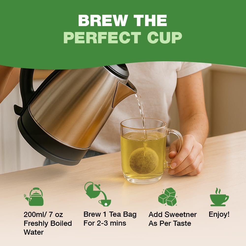 HANDPICK, Organic Hibiscus Tea Bags (100 Tea Bags) | Caffeine-Free, 100% Natural Pure Indian Hibiscus Flowers | Ayurvedic Benefits in every sip
