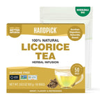 HANDPICK, Organic Hibiscus Tea Bags (100 Tea Bags) | Caffeine-Free, 100% Natural Pure Indian Hibiscus Flowers | Ayurvedic Benefits in every sip