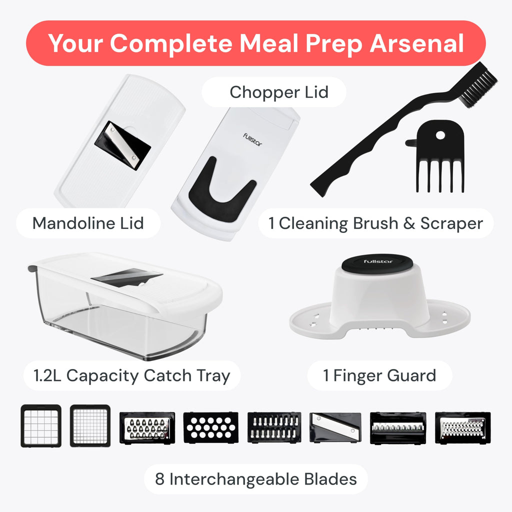 The Original Pro Chopper - Vegetable Chopper and Spiralizer, Food Chopper with Container, Fruit Slicer, Kitchen Gadgets & Accessories, Home Essentials (All in 1, Black)